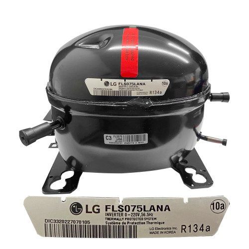 COMPRESOR LG INVERTER 134 FLA075LANA FLB075LANA FC75LBNA FC75LANE TCA35911903 TCA35911902 TCA35911907 TCA35911910  TCA36691608 TCA36691604 TCA36691602 TCA36691603 TCA38151706 TCA35893203 FLB075LBNA