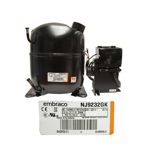 COMPRESOR 1 1/4 R404a  208-230V 60HZ MEDIA PRESION DE OPERACION DE RETORNO EMBRACO