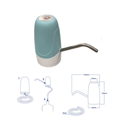 BOMBA DESPACHADOR GARRAFON AQUA ELECTRICA VERDE BLISTER BOMBA DESPACHADOR GARRAFON AQUA ELECTRICA VERDE BLISTER