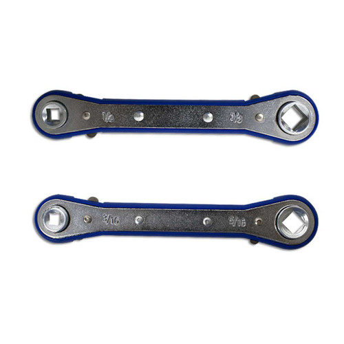 LLAVE MATRACA DOBLE PUNTA CUADRADA/HEXAGONAL 3/16, 5/16, 1/4, 3/8