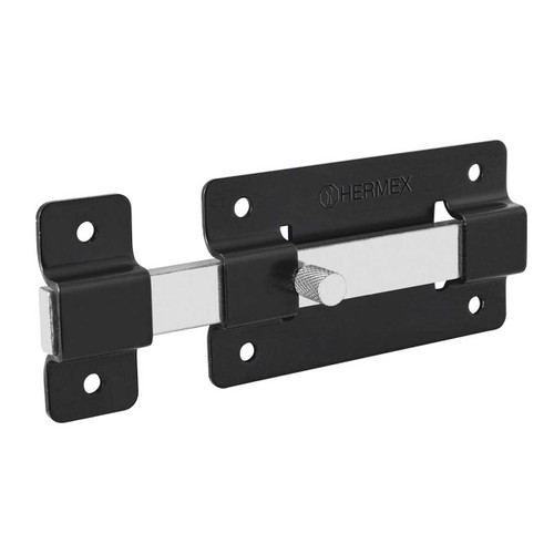 Pasador de barra plana 4", negro, Hermex 47930  PAN-37