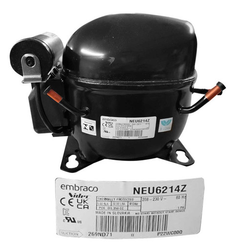COMPRESOR 1/2+ 3/4 r290a 220-240V 50HZ BAJA PRESION DE OPERACION DE RETORNO EMBRACO COMPRESOR 1/2+ 3/4 r290a 220-240V 50HZ BAJA PRESION DE OPERACION DE RETORNO EMBRACO