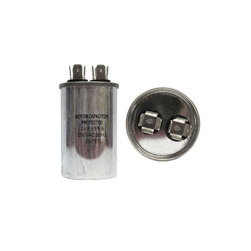 CAPACITOR TRABAJO 2 MF REDONDO ALUMINIO 250 VAC 4.CM D/DIAMETRO CAPACITOR TRABAJO 2 MF REDONDO ALUMINIO 250 VAC 4.CM D/DIAMETRO