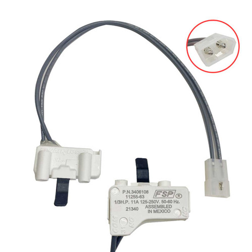 MICROSWITCH PUERTA 3406108, 528949