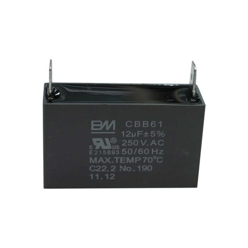 CAPACITOR 12 MF 250 VCA CUAD CON ANCLA TRABAJO CONTINUO CAPACITOR 12 MF 250 VCA CUAD CON ANCLA TRABAJO CONTINUO