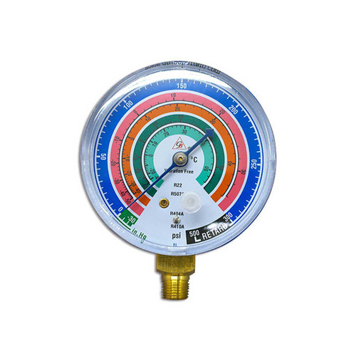 MANOMETRO BAJA AZUL R22, R404A, R507A, R410  USAR G1401.9D XX1012