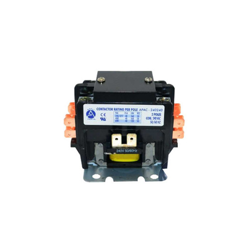 CONTACTOR 2 POLOS 40A-240V APAC