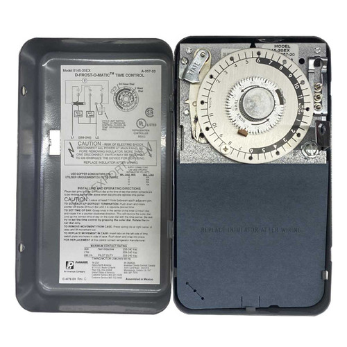 TIMER DESHIELO ELECTROMECANICO PARAGON 208-240AC A-357-20 D81-8145-20EX TIMER DESHIELO ELECTROMECANICO PARAGON 208-240AC A-357-20 D81-8145-20EX