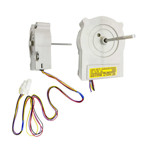 MOTOR DIFUSOR FLECHA LARGA 12V 1 AM PODM-00IF/43 FLECHA 4.5 CM CONECTOR CUADRADOR