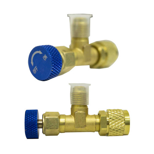 VALVULA DE CONTROL ACCESO  " T "  1/4 R22 R404 R407