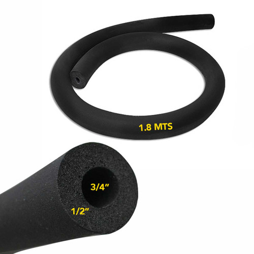 AISLANTE PARA TUBERIA A.A. 3/4 X 1/2 1.8 MTS caja 45 AISLANTE PARA TUBERIA A.A. 3/4 X 1/2 1.8 MTS caja 45