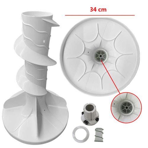 AGITADOR COMPLETO TTRIPLE ACCION  KIT CANES Y RESORTE 8578210 compatible con 285565 WP3951744  3348117, 3352106, 470786, W10110785 285565