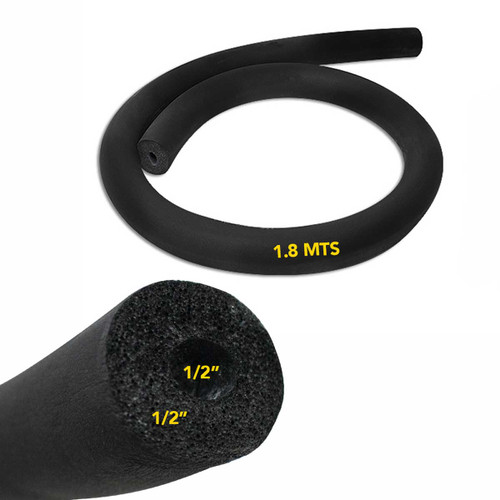 AISLANTE PARA TUBERIA A.A.1/2 X 1/2 1.8 MTS