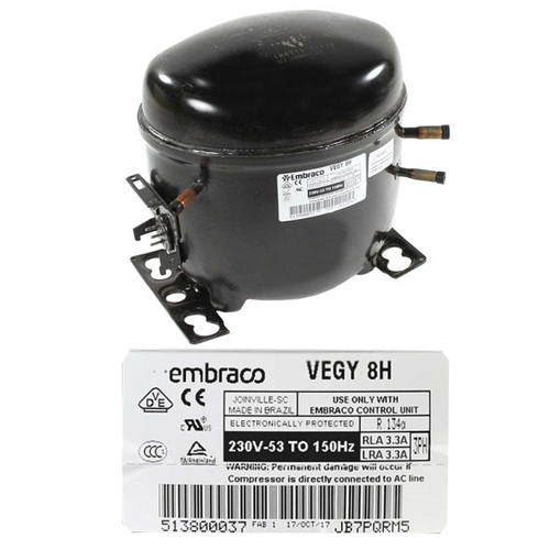 COMPRESOR INVERTER 230V SUSTW10181763, 103449, W10173296, 67004630, 12002741, 2302967 8201575 VEGY8H VEGY7H  VEGY6H VEGY6L VEGZ8H PARA TODAS LAS SERIES VEG