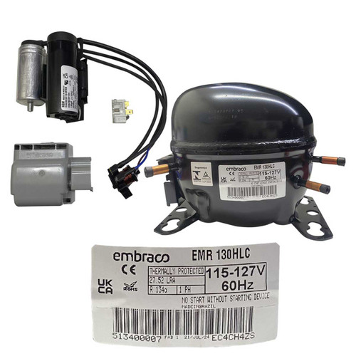 COMPRESOR 1/3+ BAJA/MEDIA PRESION DE RETORNO 134a 115/127v 60Hz BAJO CONSUMO  FF8,5HBK1  FF10HBX1 FFI10HBX1 W910010021 EGYS90HLP FFI12HBX1