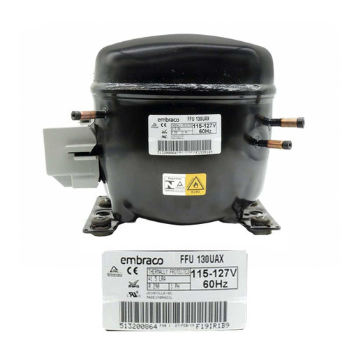 COMPRESOR 1/3+ 1/2 R290 115-127 V-60 HZ BAJA/MEDIA PRESION DE OPERACION DE RETORNO EMBRACO COMPRESOR 1/3+ 1/2 R290 115-127 V-60 HZ BAJA/MEDIA PRESION DE OPERACION DE RETORNO EMBRACO