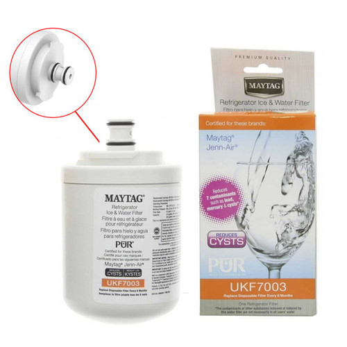 FILTRO AGUA MAYTAG USAR W10790822, EDR2D1, W10790822-WHI