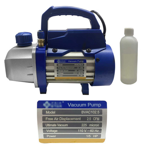 BOMBA VACIO 1/4 HP 1 ETAPA 2.5 CFM RPPVAC1E2.5CFM3400 RPM usar RPVPC4SU BOMBA VACIO 1/4 HP 1 ETAPA 2.5 CFM RPPVAC1E2.5CFM3400 RPM usar RPVPC4SU