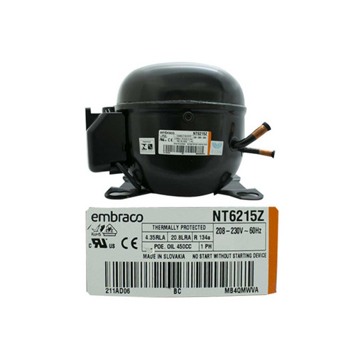 COMPRESOR 1/2  R134a 208-230V 60HZ ALTA PRESION DE OPERACION DE RETORNO EMBRACO