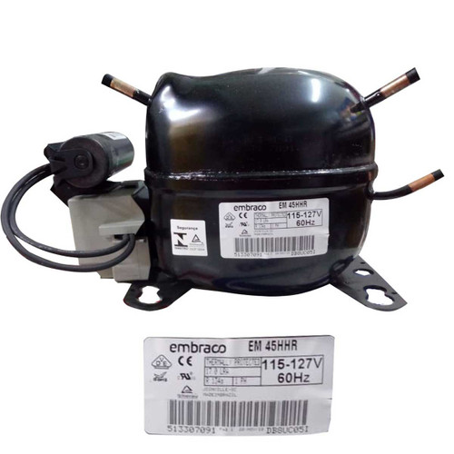 COMPRESOR 1/8 HP R134A 115-127v /60HZ BAJA/MEDIA/ALTA PRESIO DE RETORNO EMBRACO EMIE40HJP COMPRESOR 1/8 HP R134A 115-127v /60HZ BAJA/MEDIA/ALTA PRESIO DE RETORNO EMBRACO EMIE40HJP