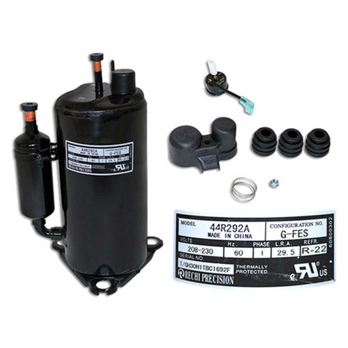 COMPRESOR ROTATIVO CON ELEMENTOS.VOLTS-208-230 R22 1TON 12000BTUS QK173KAG  RPQXR16Y