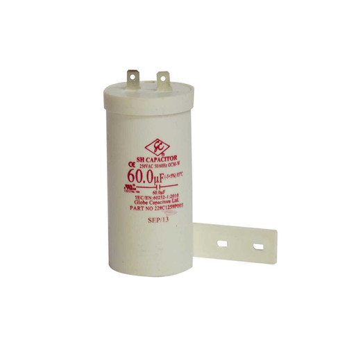 CAPACITOR 60MF 250VAC 50/60HZ | 228C1259P005