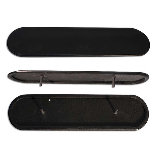 TAPA QUEMADOR OVAL NEGRA 22 X 6 CMS USAR 223C3604G006NE