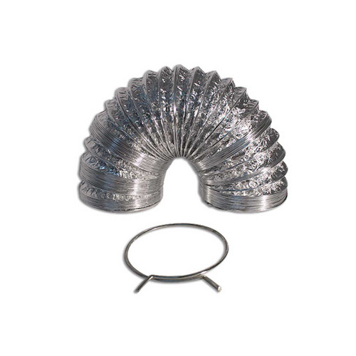 DUCTO ALUMINIO 4" FLEXIBLE 1.25 MTS USAR 650-LAM DUCTO ALUMINIO 4" FLEXIBLE 1.25 MTS USAR 650-LAM