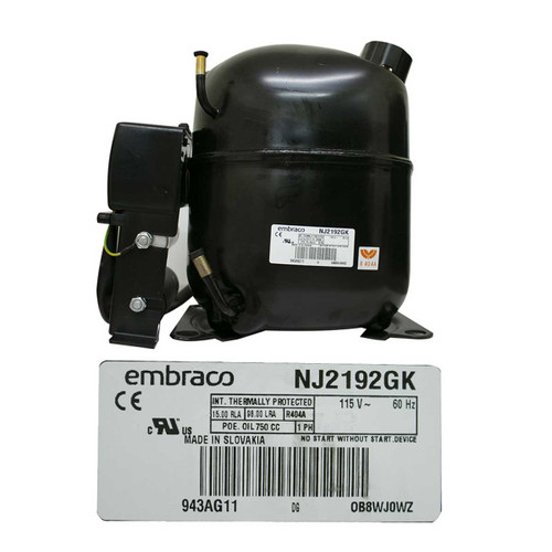COMPRESOR 1 1/4 HP R404a 208-230 V-60 HZ USAR NJ2192GJ-208