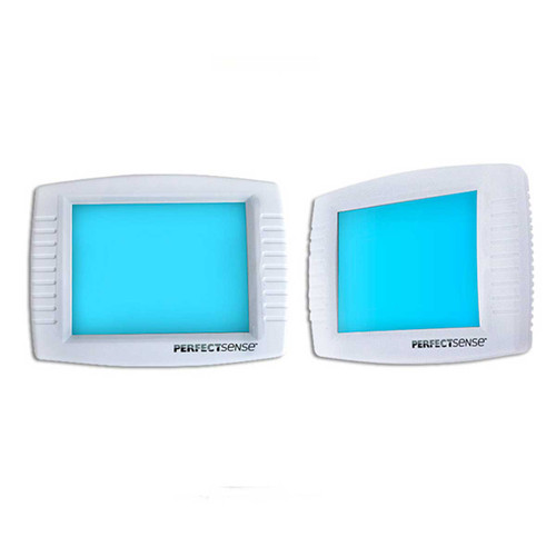 TERMOSTATO DE PARED  TOUCH SCREEN 5-2 DIAS 24V O 3V DC PILAS  FUNCIONES 3CALOR/2FRIO