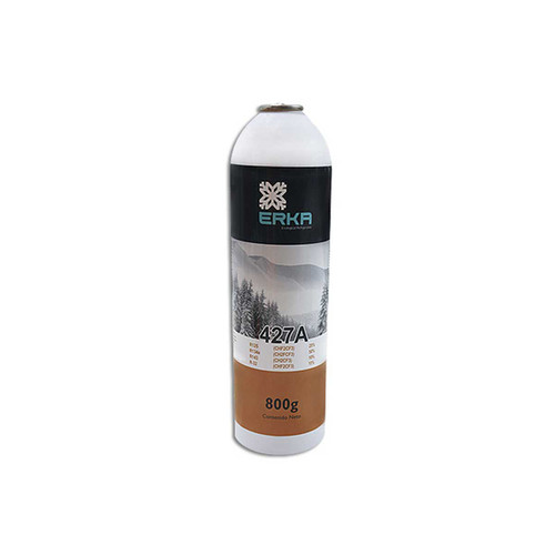 ECONOLATA GAS R427A  800 grs. ERKA sustituto del R22 mismo RX0431