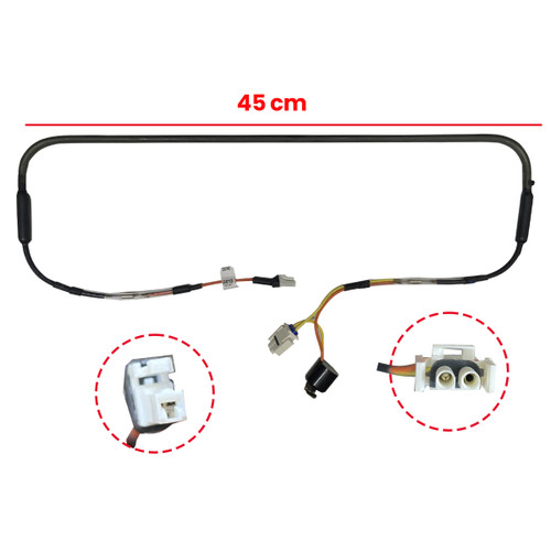 RESISTENCIA G.E. MED ACERO 45CM C/FUSIBLE Y PASTILLA TERMICA SUST 238C2216G001
