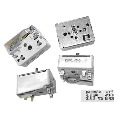 INTERRUPTOR QUEMADOR MABE 4A 240V 1560W P/NEGRO (164D1816P008)