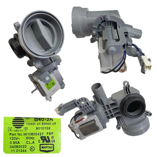 BOMBA DRENADO CARGA FRONTAL W10605427 W10425238 BOMBA DRENADO CARGA FRONTAL W10605427 W10425238