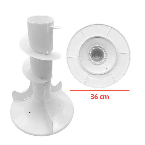 AGITADOR AUGER 11 KG 3 ALETAS CORTO/NAUT (189D2747G001)