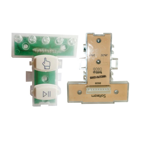 TARJETA BOTONES LEDS PLANO,BEIGE,SEMIOVALADO DESCONTONUADO (189D2761G008)