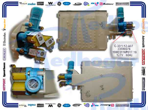 ELECTROVALVULA DISPENSER AQUA SAVER (189D3114G015F)
