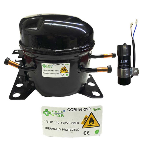 COMPRESOR 1/6 134 SANYO MISMO GRH106 (20601112199)