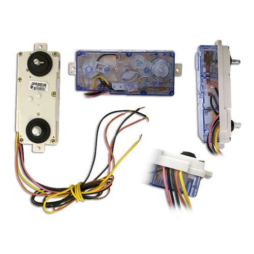RELOJ DOBLE BCO COLORES 5 TERMINALES (3026)