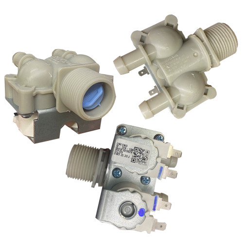 ELECTROVALVULA LG ORIGINAL 1 ENTRADA  2 SALIDAS 12 VOLTS (5220FR2067R)