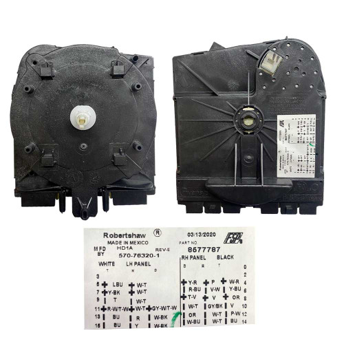PROGRAMADOR, (60 HZ.) HD NEGRO DOBLE PLATINO USAR WP8577787 (8577787)