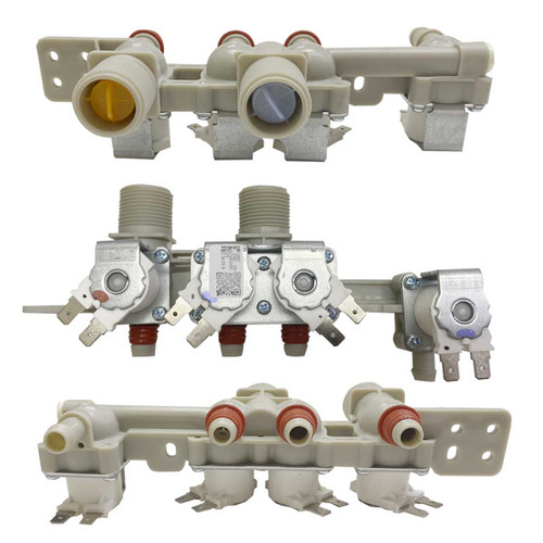 ELECTROVALVULA 4 BOBINAS 2 ENTRADA 4 SALIDAS Aju72912212 DC 12V (AJU74972401)