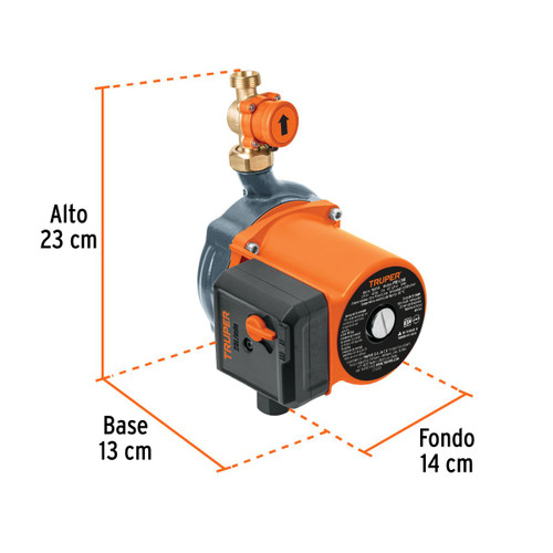 BOMBA PRESURIZADORA TRUPER 1/6 HP PRE-1/6 14635 (BOOSTETRU)