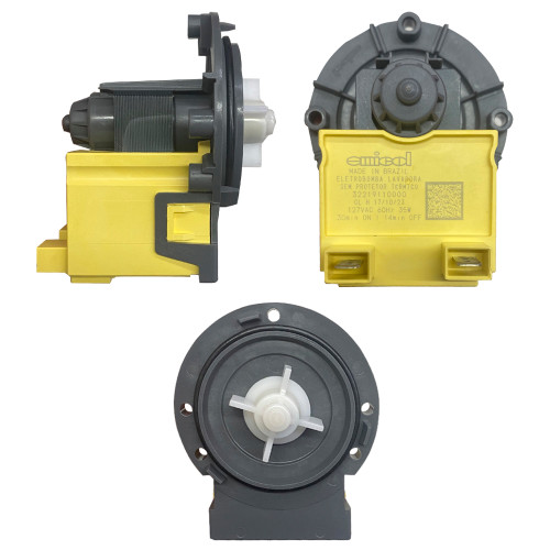 BOMBA UNIVERSAL 35W 127V 60Hz WHIRLPOOL MABE FRIGIDARIRE LG SAMSUNG EAU61383503 (BU35W-REX)