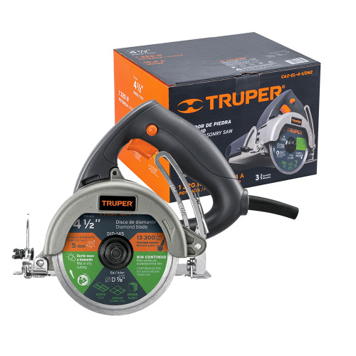 Cortador de azulejos eléctrico 4-1/2" 1320 W, industrial 13978 (CAZ-EL-4-1/2N2)