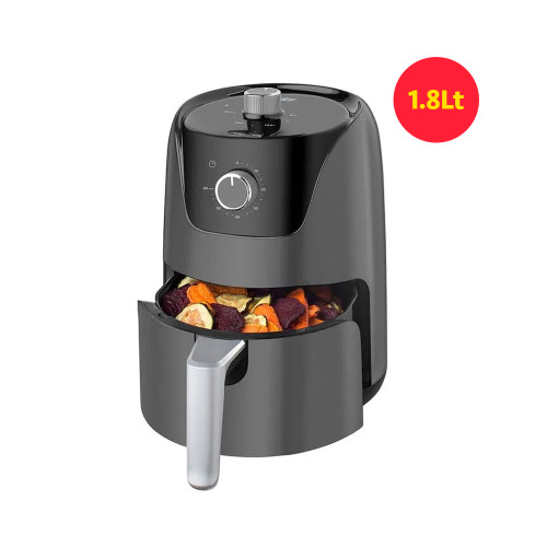 FREIDORA DE AIRE OSTER 1.8 LTS GRIS MANUAL CON TIMER DE 60 MINUTOS Y CONTROL DE TEMPER (CKSTAF18M-013)