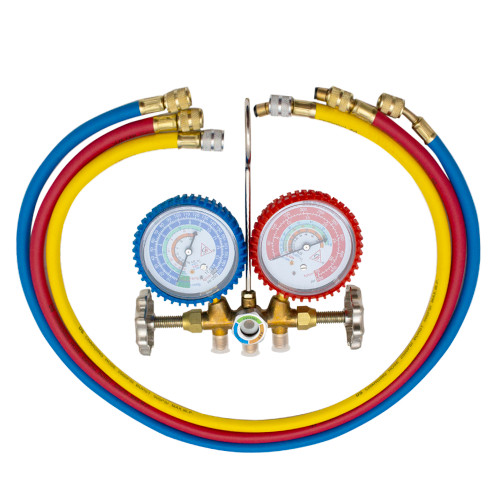 JGO MANOMETRO R22, R134A, R404A Y R407C MANG 3 PZ 89 CM CT-410-RDX (CT-536N)