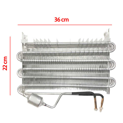 EVAPORADOR FRENCH BOTTOM SLIM FIN TUBE AL 3050-PJT (DA47-00553A)