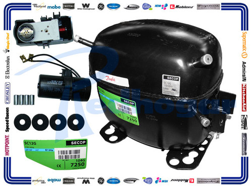 COMPRESOR 1/2 DANFOSS 134 SC12G (DAN12134)