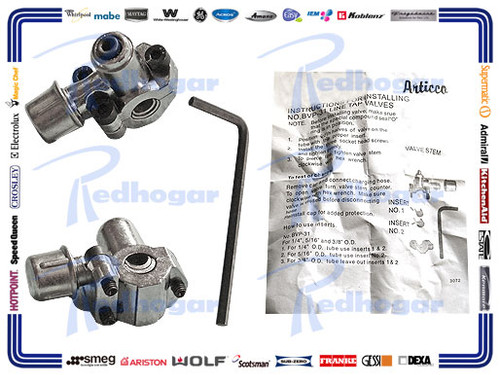 VALVULA PIERCING  1/4-3/8 MISMO DVP-31-SUP (DVP-31-ART)